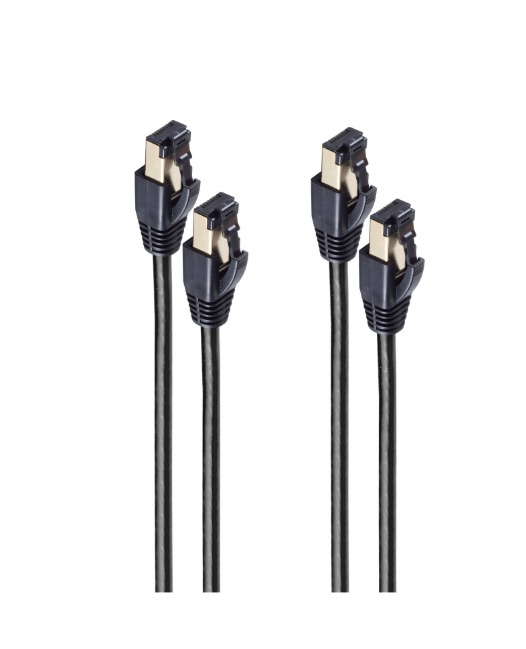 shiverpeaks BS08-41085-2 netværkskabel Sort 15 m Cat8.1 F/FTP (FFTP) Rund