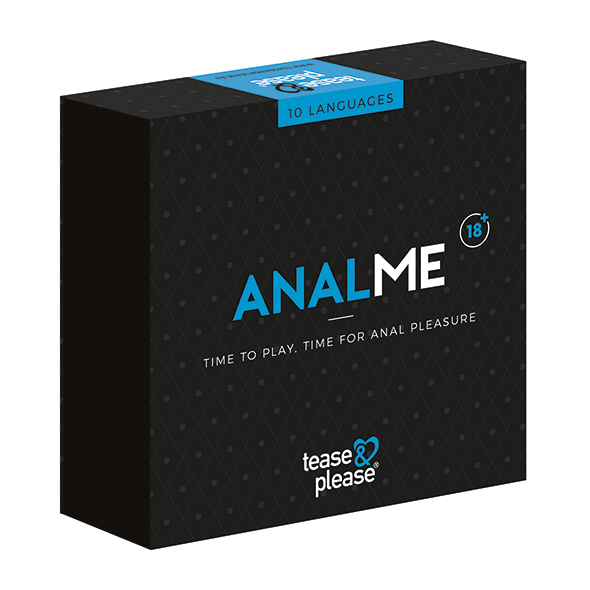 Tease and Please ANALME Analplugg, set Svart 2 styck