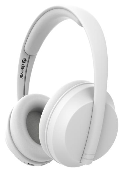 Miniatyrbillede 2 af 4: Denver BTH-235W Headset Trådløs Opkald/musik Bluetooth Hvid
