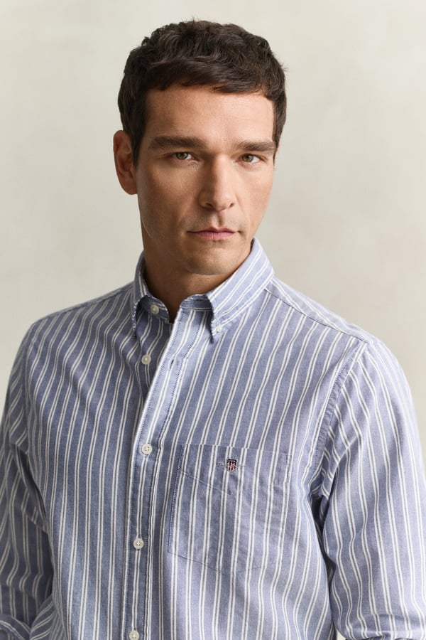 Miniatyrbild 7 av 7: Gant 3262014-436 Skjorta Button down-krage Långärmad Bomull