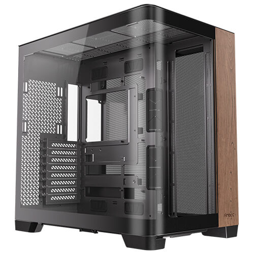 Pikkukuva 11 / 23: Antec Geh Antec C8 Curve Wood Full Tower musta retail - Tornikotelo - ATX