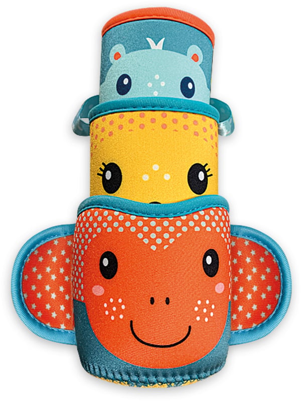 Miniatyrbillede 3 af 4: SES Creative Tiny Talents Bath cups neoprene Bade legetøj Flerfarvet