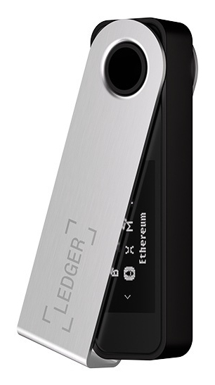 Ledger Nano S Plus Hårdvaruplånbok, USB-minne Svart, Silver