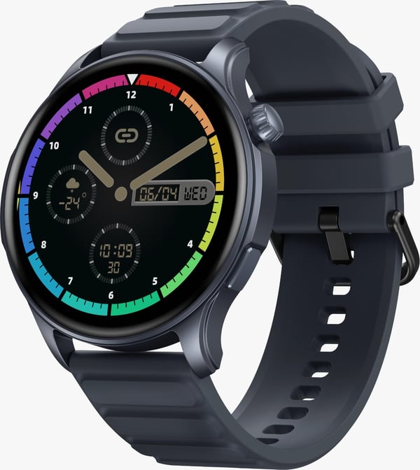 Miniatyrbillede 2 af 3: Zeblaze Btalk 3 Pro 3,63 cm (1.43") AMOLED Digital 466 x 466 pixel Berøringsskærm Grå