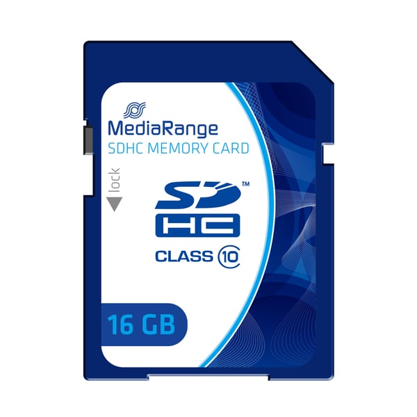 Miniatyrbillede 3 af 3: MediaRange MR963 hukommelseskort 16 GB SDHC Klasse 10
