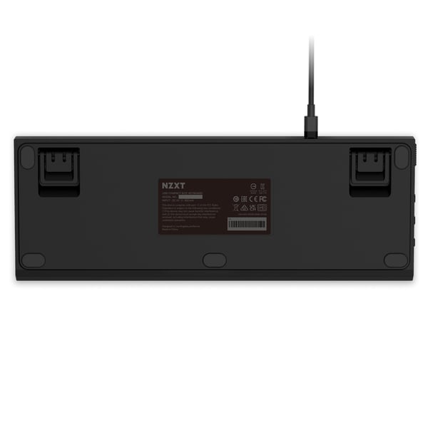 Miniatyrbild 5 av 5: NZXT Function MiniTKL tangentbord Kontor USB QWERTZ tyska Svart, Vit