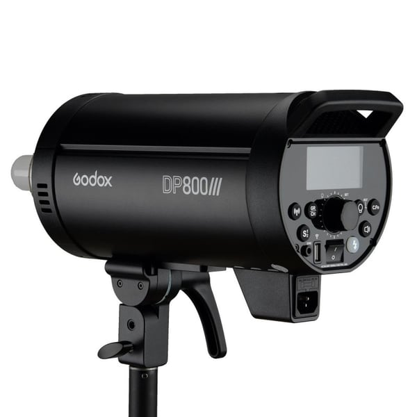Miniatyrbillede 10 af 10: Godox DP800III flashenhed til fotostudie 800 Ws 1/2000 sek./side Sort