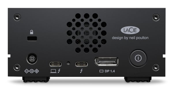 LaCie 1big Dock ulkoinen kovalevy 30 TB 7200 RPM USB Type-A / USB Type-C Musta