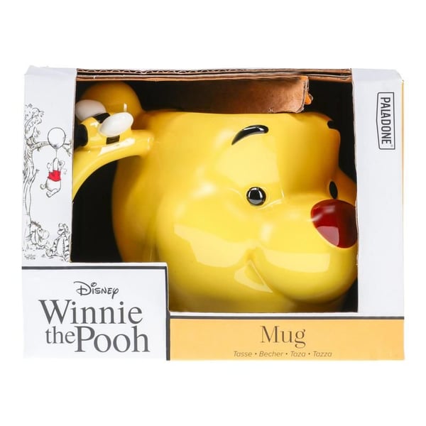Miniatyrbillede 3 af 5: Paladone Winnie the Pooh Shaped Mug kop Gul Universel 1 stk