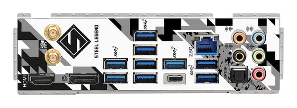 Miniatyrbillede 2 af 7: Asrock Z790 Steel Legend WiFi Intel Z790 LGA 1700 ATX