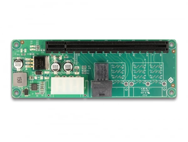 Miniatyrbild 2 av 3: DeLOCK 64173 nätverkskort/adapters Intern SFF-8643, PCIe