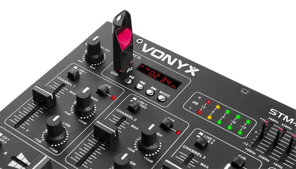 Vonyx STM-2290 8 kanaler 20 - 20000 Hz Sort