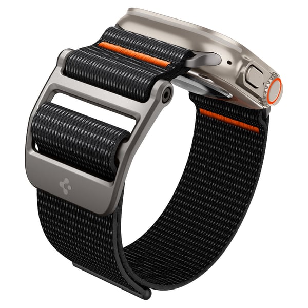 Spigen AMP05981 Älyrannekkeen lisätarvike Yhtye Musta Nailon