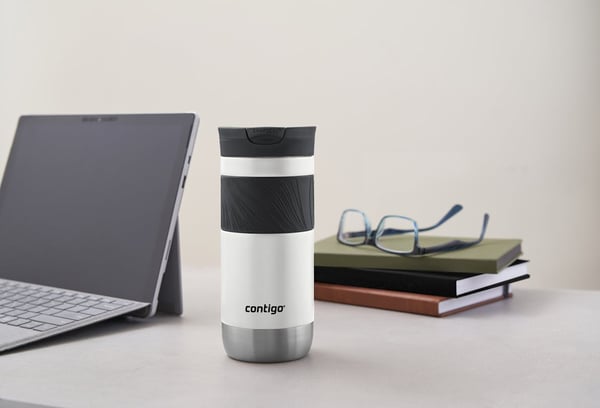 Pikkukuva 2 / 8: CONTIGO Byron 2.0 SNAPSEAL 470 ml Musta, Hopea, Valkoinen Ruostumaton teräs