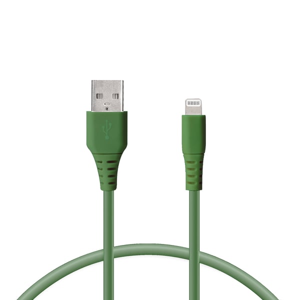 Ksix BXCABAL08S Lightning kabel 1 m Grøn