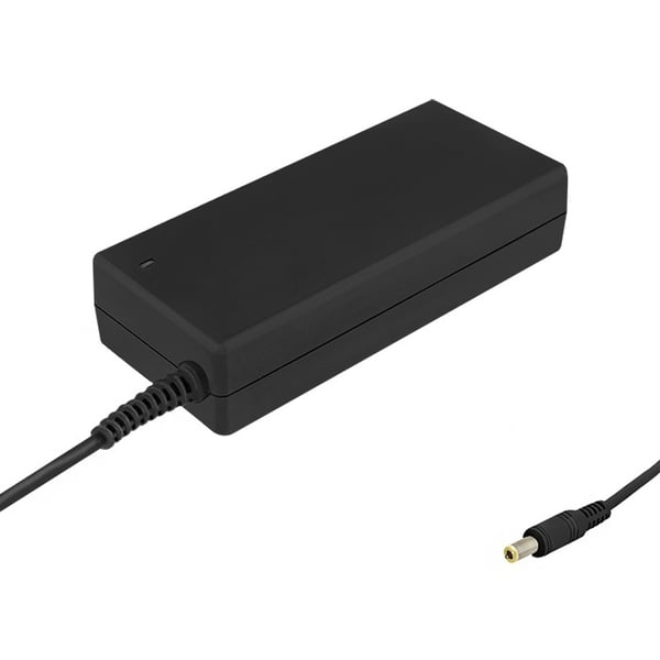 Qoltec 50075.90W virta-adapteri ja vaihtosuuntaaja Sisätila Musta