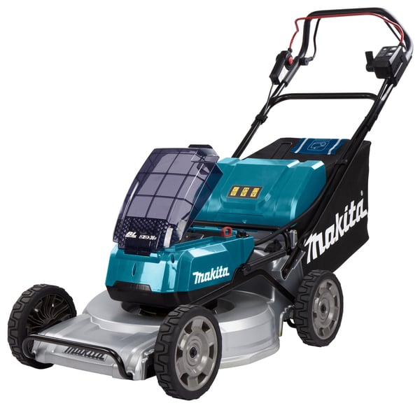 Miniatyrbillede 17 af 17: Makita DLM533Z plæneklipper Batteri Sort, Blå