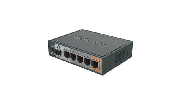Mikrotik hEX S kabelansluten router Gigabit Ethernet Svart