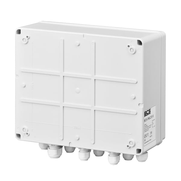 BCS BCS-IP4/Z/E-S verkkokytkin Hallitsematon Fast Ethernet (10/100) Power over Ethernet -tuki Harmaa