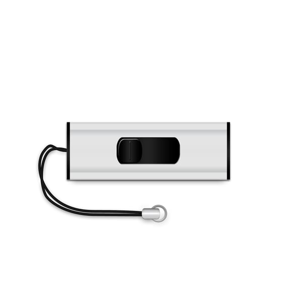 MediaRange MR914 USB-sticka 8 GB USB Type-A 3.2 Gen 1 (3.1 Gen 1) Svart, Silver