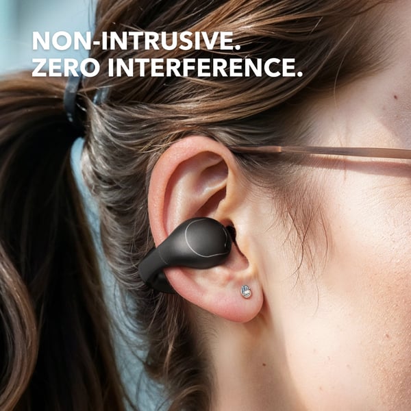 Soundcore C40i Hörlurar Trådlös Öppen öronmodell Samtal/musik/sport/vardag Bluetooth Svart