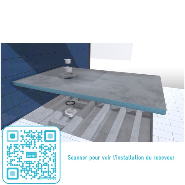 Aurlane PACR007 duschkar