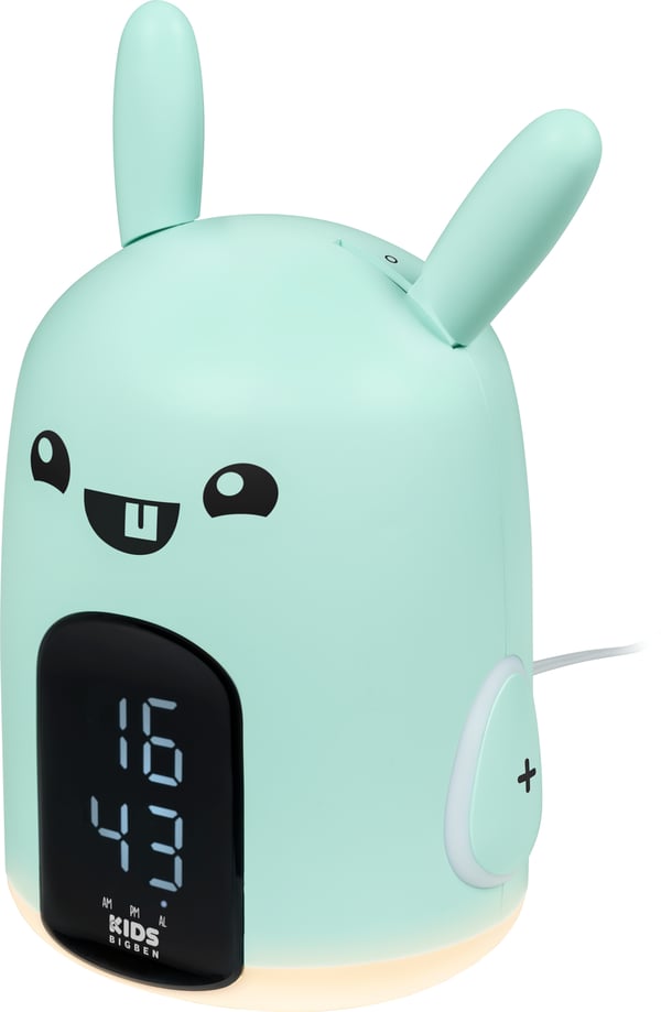 Miniatyrbillede 25 af 25: Bigben Interactive Baxter Digital alarmur Mintfarve