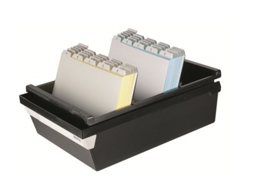 Miniatyrbillede 2 af 3: HAN 955-13 bakke til kortindeksering A5