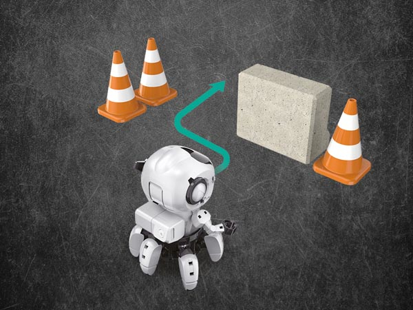 Miniatyrbild 2 av 4: Velleman KSR20 underhållningsrobotar