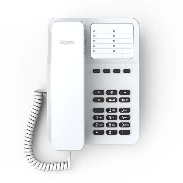 Miniatyrbild 7 av 7: Gigaset DESK 400 Analog telefon Vit