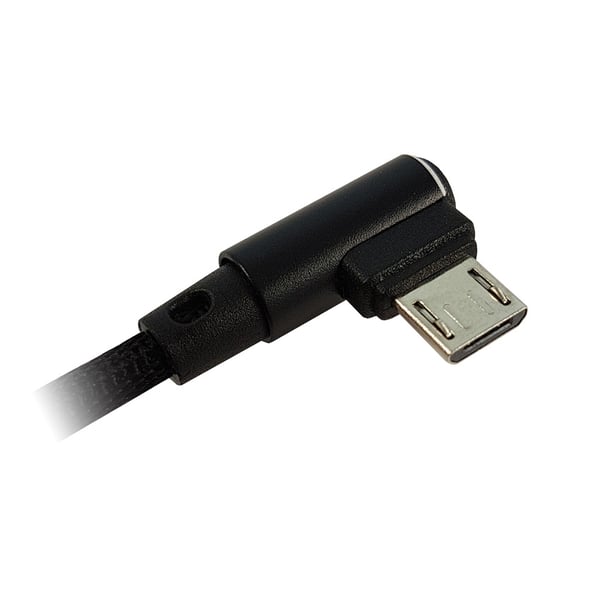 Miniatyrbild 2 av 3: LC-Power LC-C-USB-MICRO-1M-2 USB-kablar USB A Micro-USB B Svart