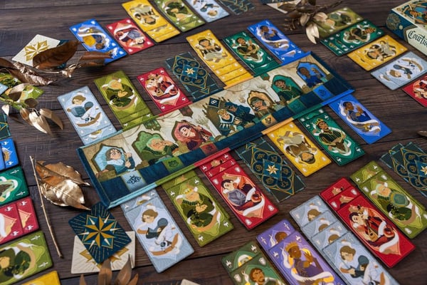 Blackrock Games COURTISANS 20 min Lautapeli Perhe