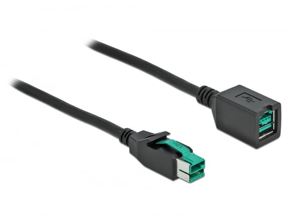 DeLOCK 85984 USB-kabel 5 m Sort