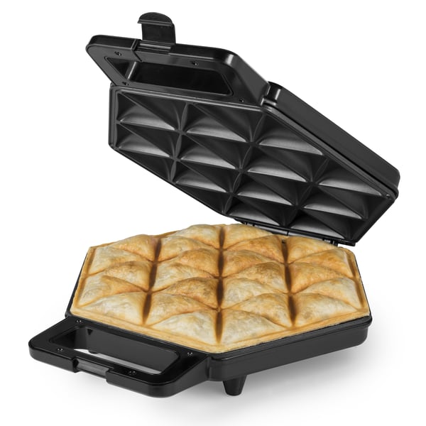 Princess 123001 sandwichtoaster 1200 W Sort, Rustfrit stål