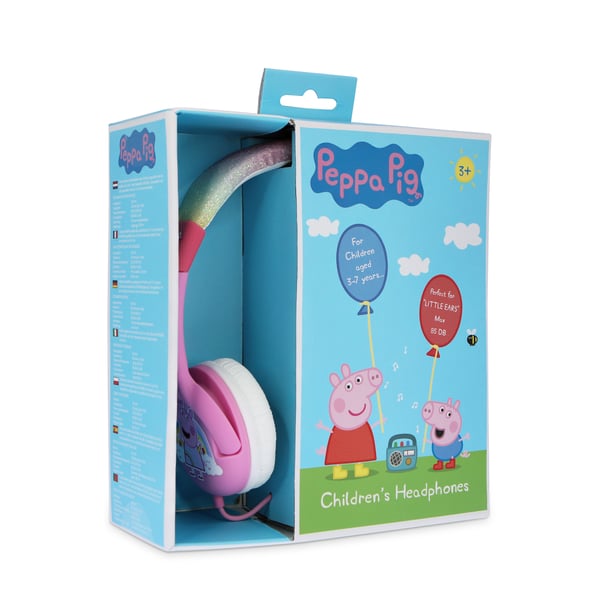 OTL Technologies Peppa Pig PP0776 hörlur och headset Hörlurar Kabel Huvudband Musik Multifärg
