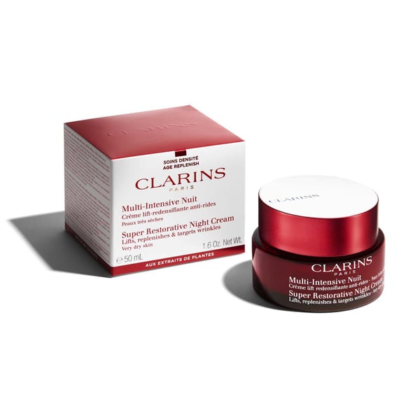 Clarins Super Restorative Night Cream Nattkräm Ansikte, Hals 50 ml