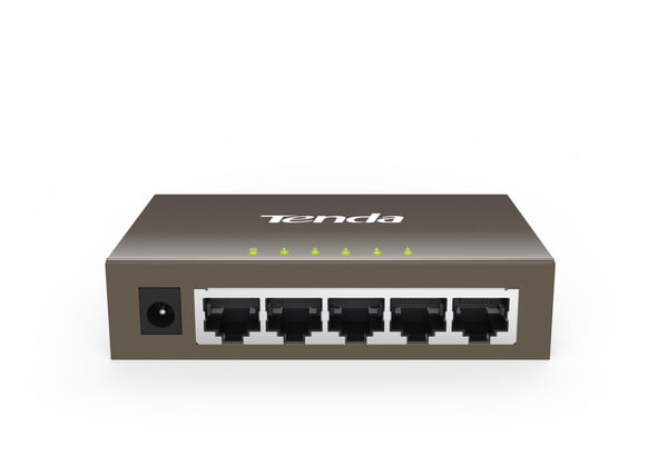 Tenda TEG1005D verkkokytkin Hallitsematon Gigabit Ethernet (10/100/1000) Harmaa