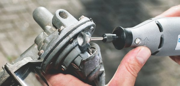 Miniatyrbillede 2 af 2: Dremel 442 Messing, Kobber Slibebørste