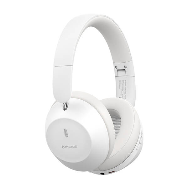 Baseus Bass 30 Max Headset Kabel & trådløs Opkald/musik Bluetooth Hvid