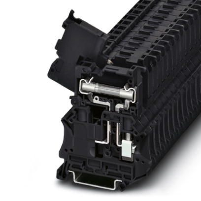 Phoenix Contact UT 6-HESI (6.3X32) termisk blok Sort