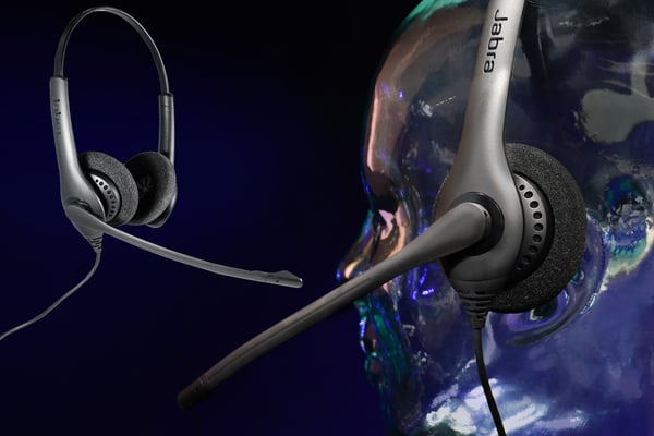 AGFEO 1500 Duo Headset Ledningsført Kontor/Callcenter Sort