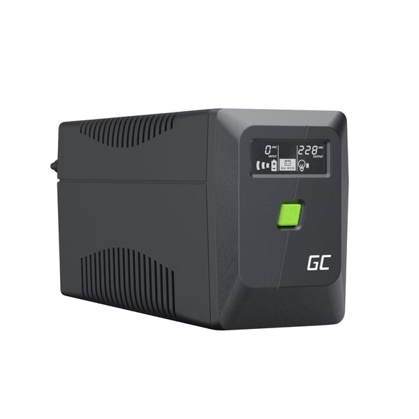 Green Cell UPS-enhed Interaktivt indgangsstik 6,5 kVA 360 W 2 AC stikkontakt(er)
