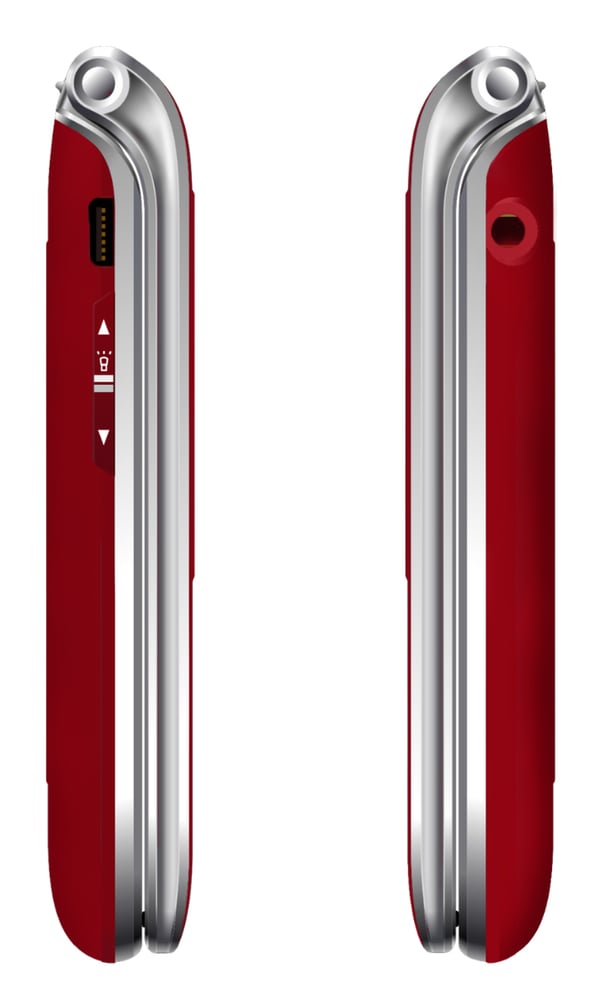 Beafon SL605 LTE 6,1 cm (2.4") 90 g Musta, Punainen