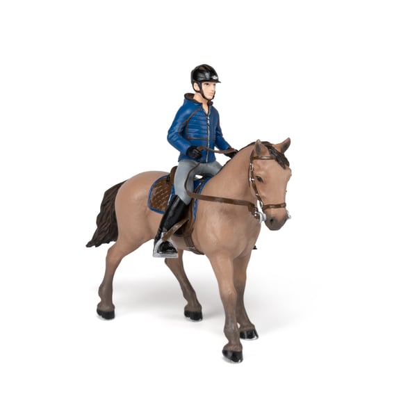 Papo Walking horse and their male rider