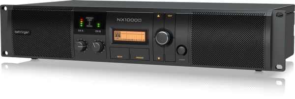 Behringer NX1000D äänenvahvistin Esitys/lava Musta