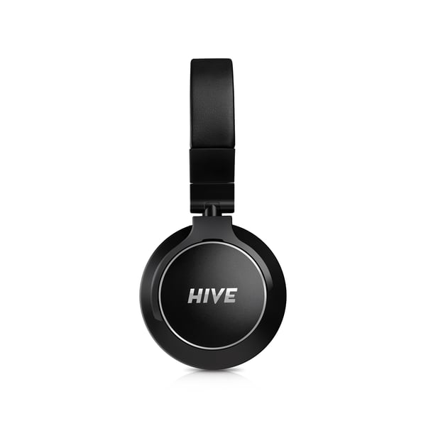 Niceboy HIVE 3 Aura ANC Headset Kabel & trådløs Opkald/musik Bluetooth Sort
