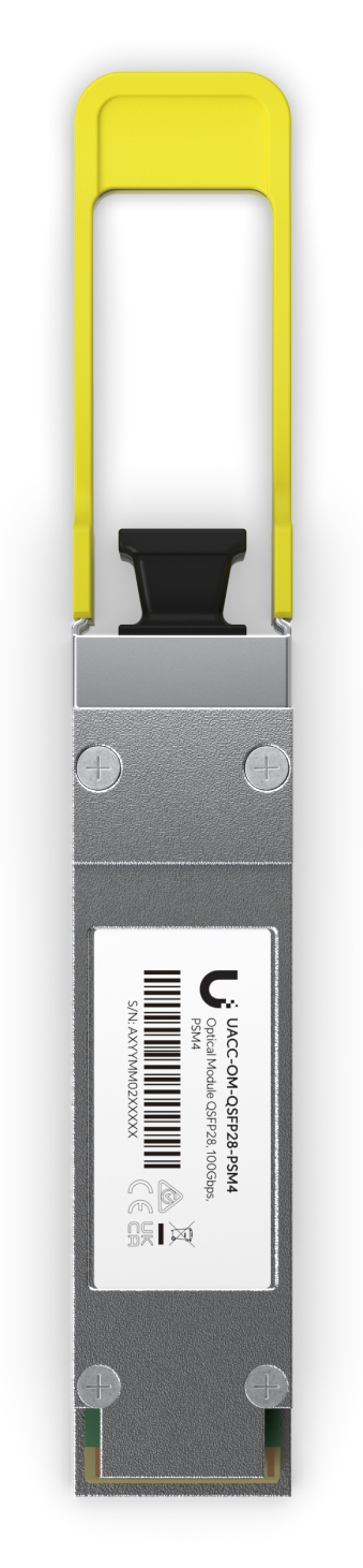 Ubiquiti UACC-OM-QSFP28-PSM4 lähetin-vastaanotinmoduuli Valokuitu 100000 Mbit/s QSFP28 / QSFP+