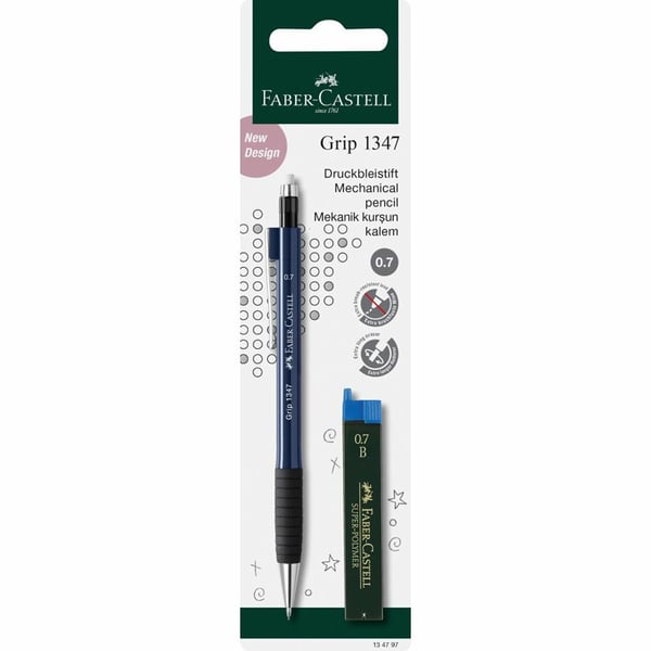 Faber-Castell Grip 1347 stiftblyant B 2 stk
