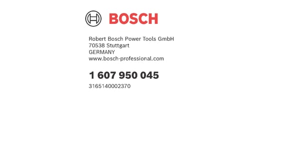 Miniatyrbild 2 av 3: Bosch 1 607 950 045 monteringskit Silver Metall