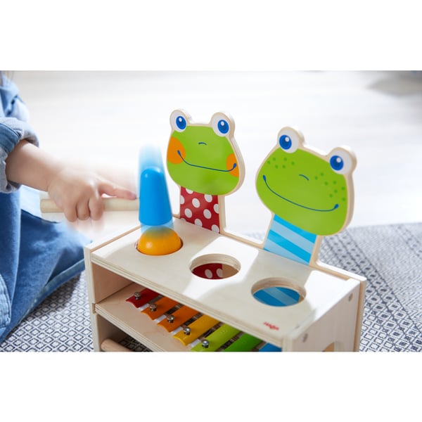 Miniatyrbild 3 av 3: HABA Hammer Bench Frog Concert
